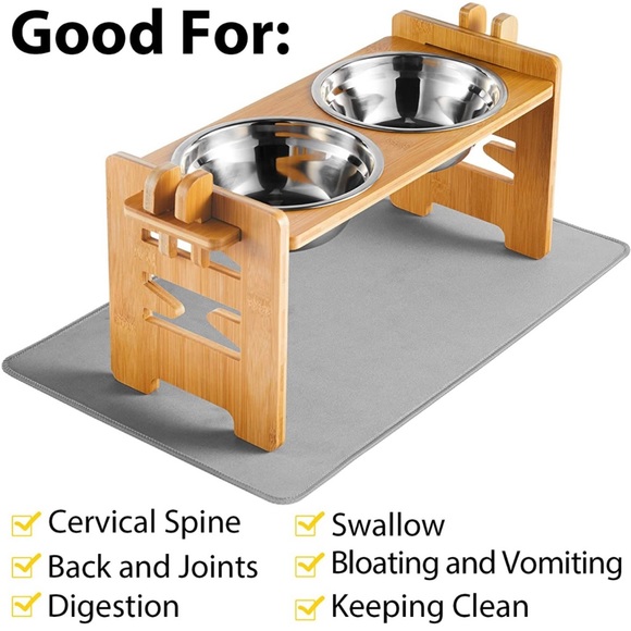 Elevated Dog Bowls - Picture 3 of 7